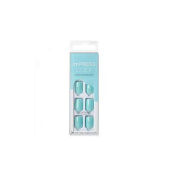 Kiss imPRESS Mint Nails 30 Pieces