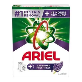 Ariel Lowfoam Lavender Laundry Detergent 2.25kg
