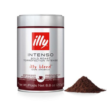 Illy Intenso Espresso Ground Coffee 250g