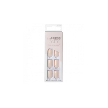 Kiss imPRESS Point Pink Nails 30 Pieces