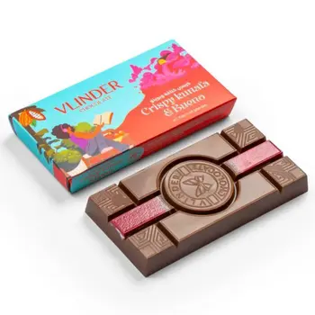 Vlinder Crispy Kunafa & Bueno Chocolate Bar 90g