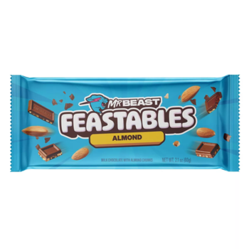 Mr Beast Almond Chocolate Bar 60g