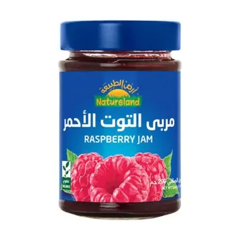 Natureland Organic Raspberry Jam 200g