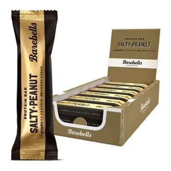Barebells Salty Peanut Protein Bar 12x55g 20g Protein No Added Sugar