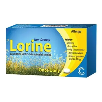 Lorine Loratadine Antihistamine Tablets 10mg