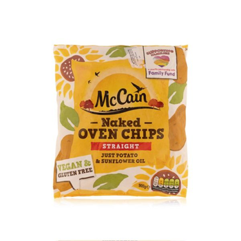 McCain Naked Gluten-Free Vegan Oven Chips 900g