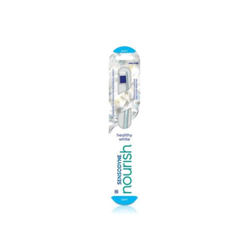 Sensodyne Nourish Soft-Bristle Toothbrush White