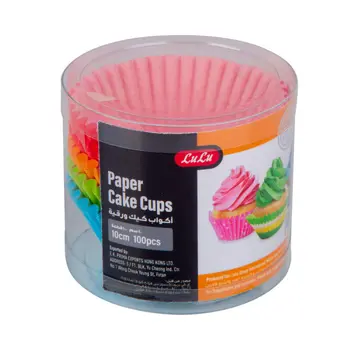Lulu Paper Cake Cups 10cm 100 Pieces