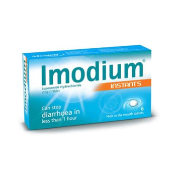Imodium Instants Loperamide Tablets 6x2mg