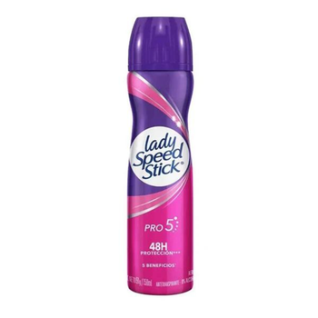 Lady Speed Stick Pro 5 Alcohol-Free Antiperspirant Spray 150ml