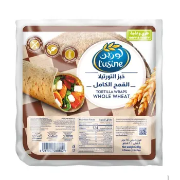 Lusine Wholewheat Tortilla Wrap 240g