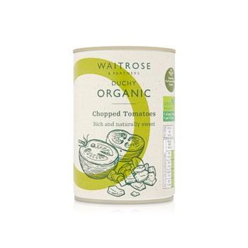Waitrose Duchy Organic Chopped Tomatoes 400g