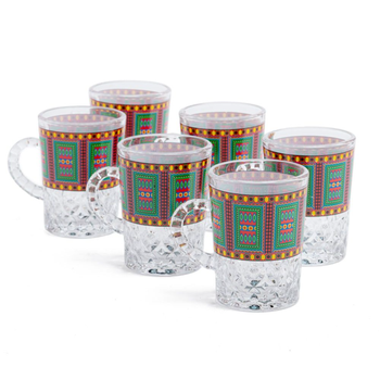 AlRimaya Tea Cup Set 6 Pieces