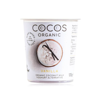 Cocos Organic Vanilla Coconut Yoghurt 125g