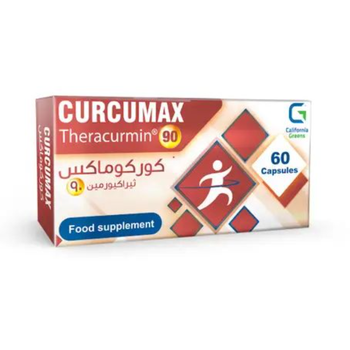California Greens Theracurmin Curcumax Capsules 60 Count