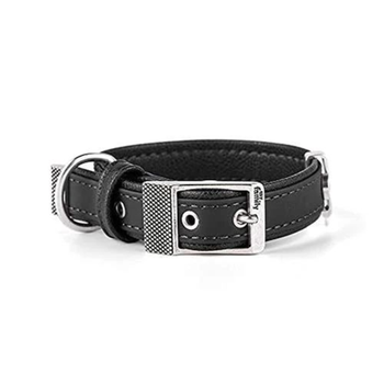 Bilbao Black Leatherette Collar Medium