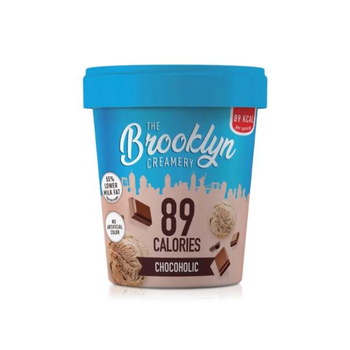 The Brooklyn Creamery Low-Calorie Chocoholic Ice Cream 450Ml