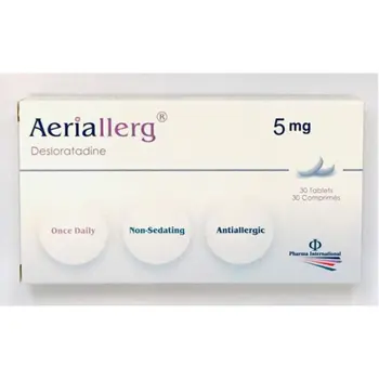 Aeriallerg Desloratadine Antiallergic Tablets 30x5mg