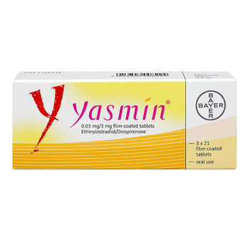 Bayer Yasmin Birth Control Tablets 21 Count