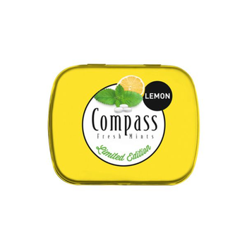 Compass Fresh Mint Lemon Candy 50 Pieces