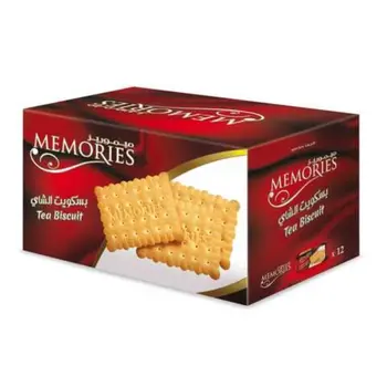 Memories Tea Biscuit 12x75g Pack