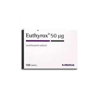 Merck Euthyrox Tablets 50µg 100Tablets