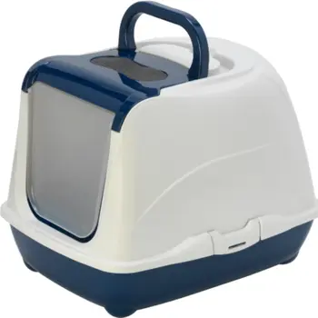 فلامنجو حوض رمل مغلق للقطط متعدد الألوان 1قطعة