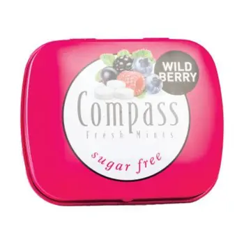Compass Fresh Mint Wildberry Sugar-Free 14g