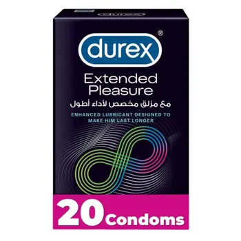 Durex Extended Pleasure Condoms 20 Pieces