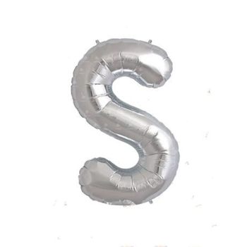 Silver Letter Balloon Size 40