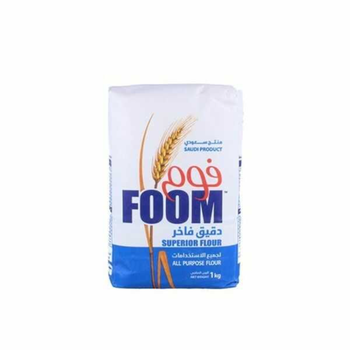 فوم طحين أبيض 1كيلو
