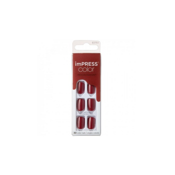 Kiss imPRESS Red Nails 30 Pieces