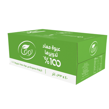 نوفا مياه شرب عبوة معاد تدويرها 40*330 مل