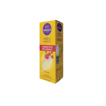 Mercely's Ripple Bar- White Chocolate with Strawberry 90Ml