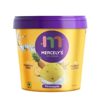 Mercely's Premium Pinapple Ice cream 500Ml