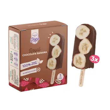 House of Pops Royal Chocolate Banana 3x80Ml