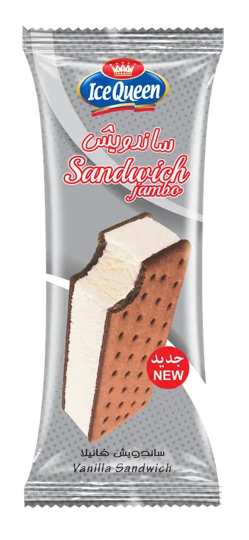 Ice Queen Ice Cream Sandwich Jumpo 100Ml