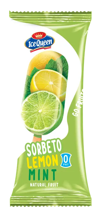 Ice Queen Ice Cream Sorbet Lemon Mint 100Ml