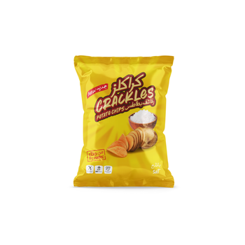 نادك كراكليز رقائق بطاطس بطعم الملح 40جرام