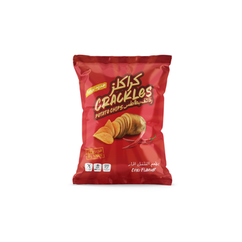 نادك كراكليز رقائق بطاطس بطعم الفلفل الحار 40جرام