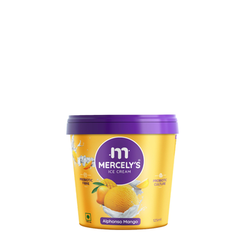 Mercely'S Mini Tub Alphonso Mango Ice Cream 125Ml