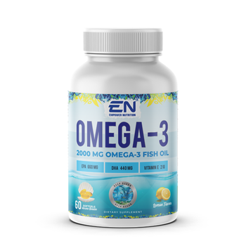 Empower Nutrition Lemon Omega-3 Fish Oil 60 Softgels