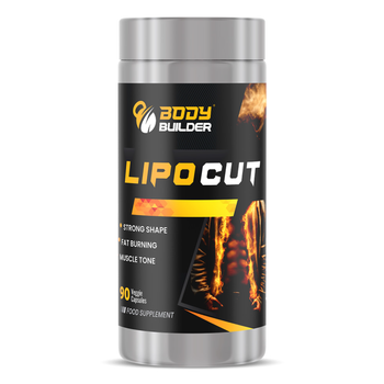 Body Builder Lipo Cut Veggie Capsules 90 Count
