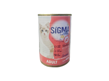 Sigma Salmon Wet Food for Sterilized Cats 400g