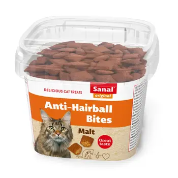 Sanal Malt Anti-Hairball Cat Treats 75g