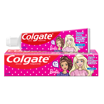 كولجيت معجون أسنان للأطفال باربي 6 سنوات ومافوق 50مل