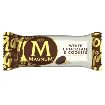 Magnum White Chocolate & Cookies Ice Cream 90ml