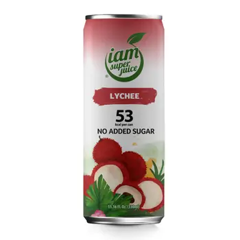I Am Lychee Super Juice No Added Sugar 330ml