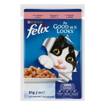 Purina Felix Salmon Cat Food 85g