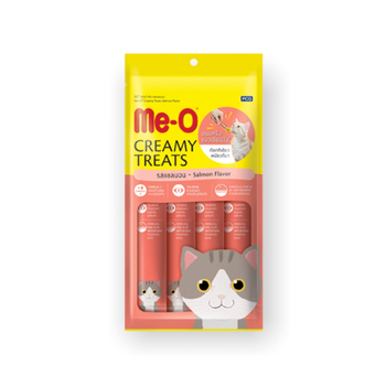 Me-O Salmon Flavor Cat Treats 4x15g
